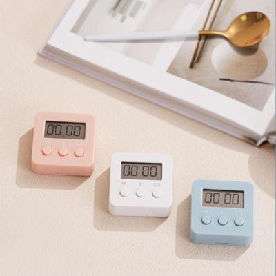 Kitchen Timer Alarm Clock LCD Display Digital Timer Manual Countdown Reminder Kitchen Cooking Baking Sports Timer