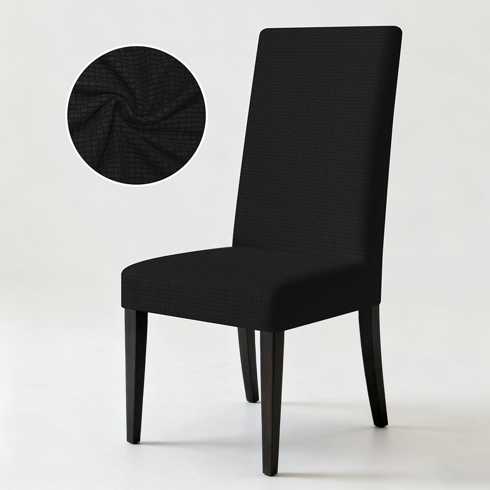 

1PC Oversized Stretch High Back Dining Chair Covers Fashion Removable Spandex Protector Kitchen Thickened Soft Chair Cover Q16638QQ-1pc