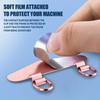 Mobile Phone Lanyard Fixed Thin Back Patch Stainless Steel Clip Double Ear Metal Gasket Anti-loss Phone Hanging Rope Connection Piece