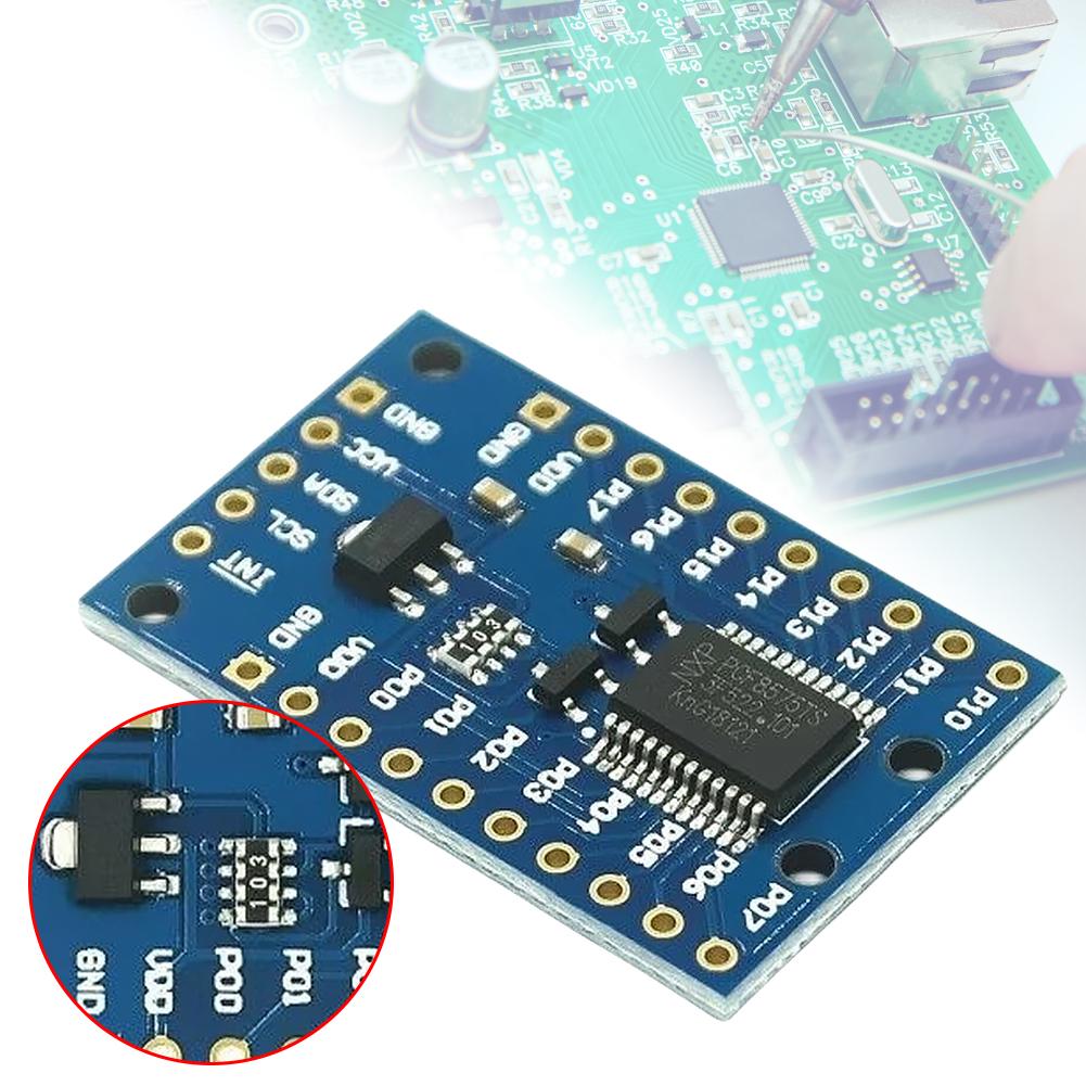 PCF8575 IO Expander Module I2C To 16IO Integrated Circuits I2C to 16IO IIC I2C I/O Extension Shield Module for Arduino