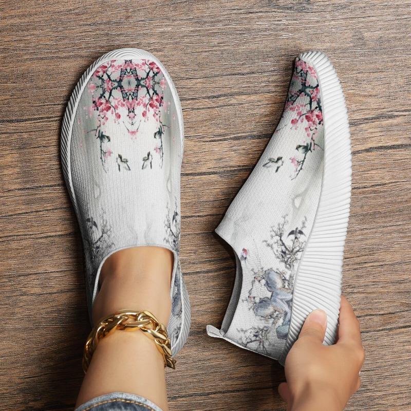 YRZL Women Sports Shoes Lightweight Breathable Non Slip Comfortable Walking Sneakers for Women Athletic Outdoor Shoes Big Size