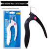 Multifunctional U-Shaped Nail Art Scissors for French False Nails - Round & Square Manicure Tools