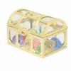 10PCS Diamonds Diving Toy Acrylic Golden Box Colorful Underwater Gem Pool Toys for Boys and Girls