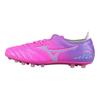 Mizuno Pro 3 Rundzehen Schnürschuh AG (Gummistollen) Rutschfeste Strapazierfähige Fußballschuhe Herren Fußballschuhe Rosa Lila P1GA238455