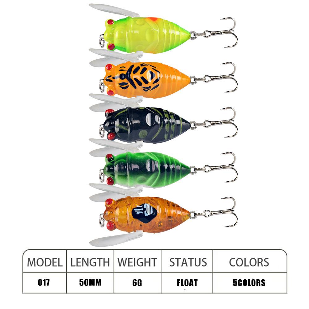 Water Surface Simulation Insect Fishing Bait 5cm/6g Lures