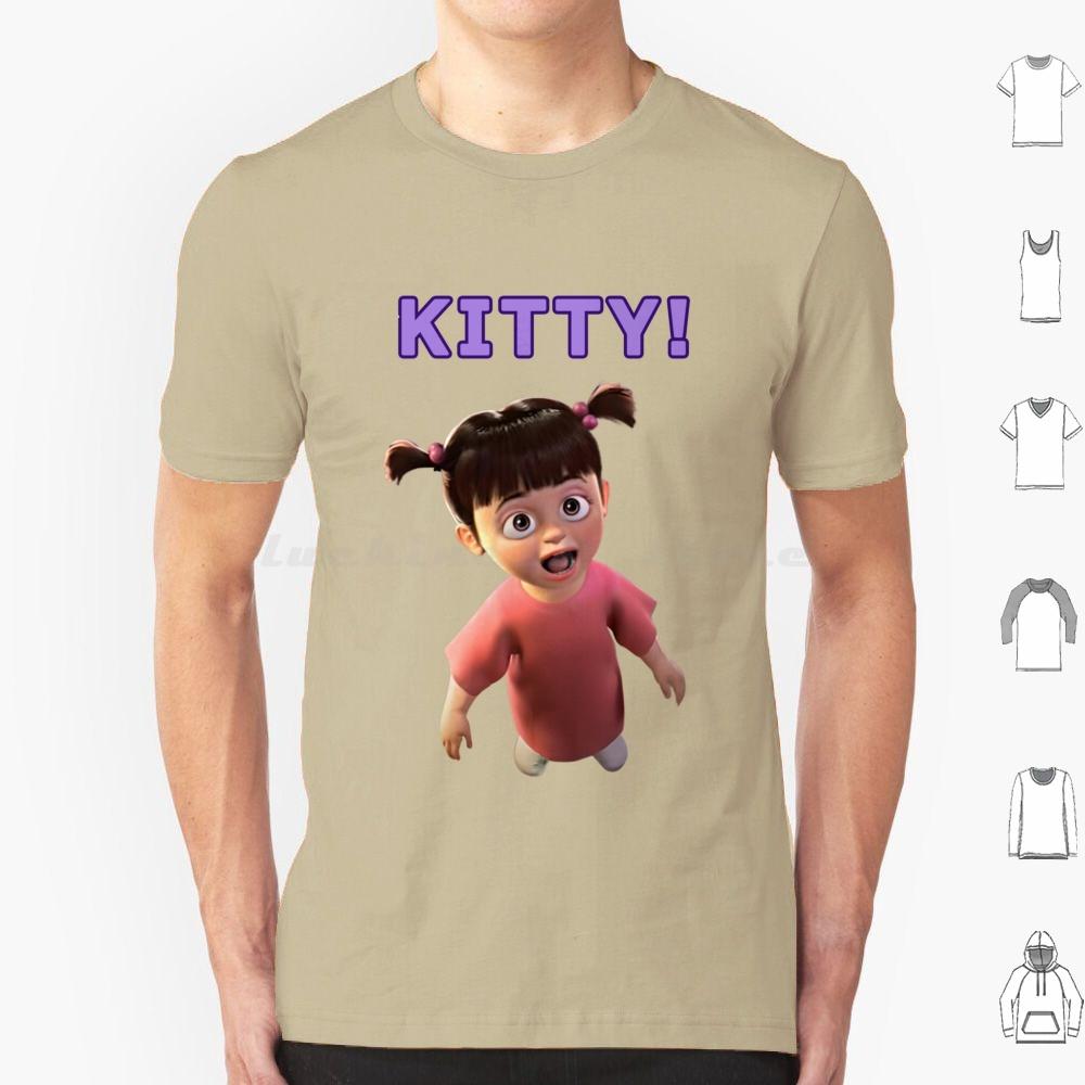 KittyMonsters Inc Бу Футболка Мужская Женская Детская 6xl Бу Бу Монстры Inc Бу На Монстры Inc Бу Для Монстры Inc Майк Вазовски S