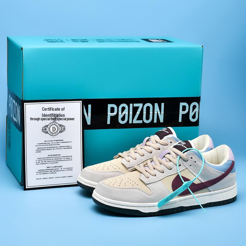 Pánské AJ1 Low-Top černé a bílé Panda Dunk Skate boty a dámské tenisky Air Force One