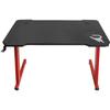 Bureau gamer ergonomique Subsonic Raiden - Finition carbone - Pour PC gaming - Plateau 110x60cm