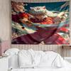 Inuyasha Print Tapestry, Backdrop, Easy Setup, Ideal for Bedroom, Office & Living Room, with Aesthetic Wall Hanging Decor.