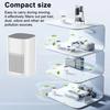 USB Desktop Air Purifier with H13 HEPA Filter Remove Smoke Odor Dust for Home Office 360 Degrees Ventilation & Aromatherapy Box