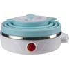 Travel Foldable Electric Kettle, Collapsible Electric Kettle Food Grade Silicone Small Pot Boiling water,Dual Voltage,600ml