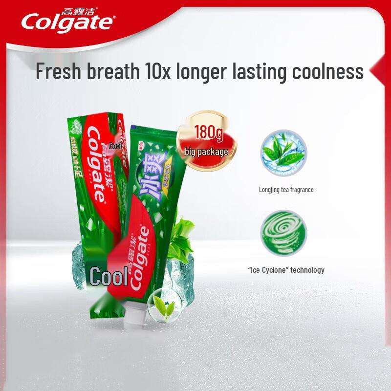 

Colgate Ice Fresh Longjing Tea Toothpaste Duo Pack