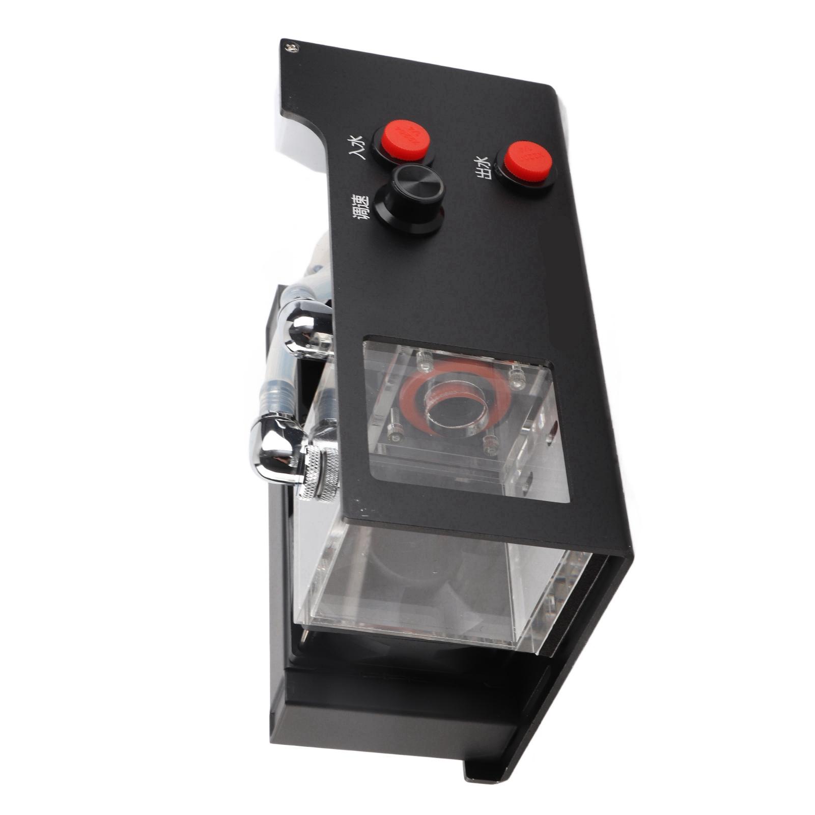 

Радиатор водяного охлаждения видеокарты с двумя вентиляторами Радиатор водяного охлаждения компьютера с кнопкой управления