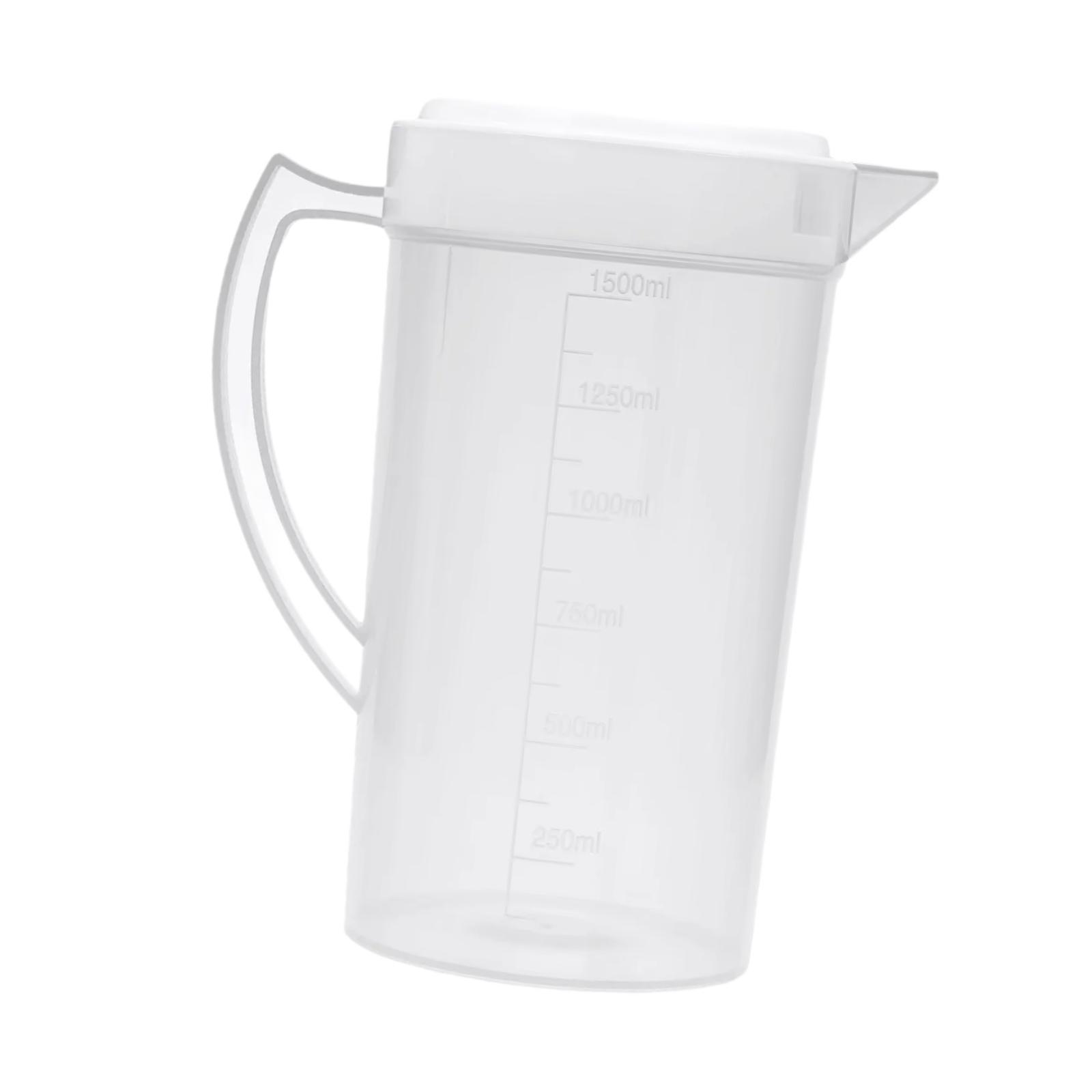 

Water Pitcher Cold Hot Kettle Ice Tea Kettle Clear Beverage Pitcher Heat Resistant Tea Juice Jug for Hot Cold Water Juice