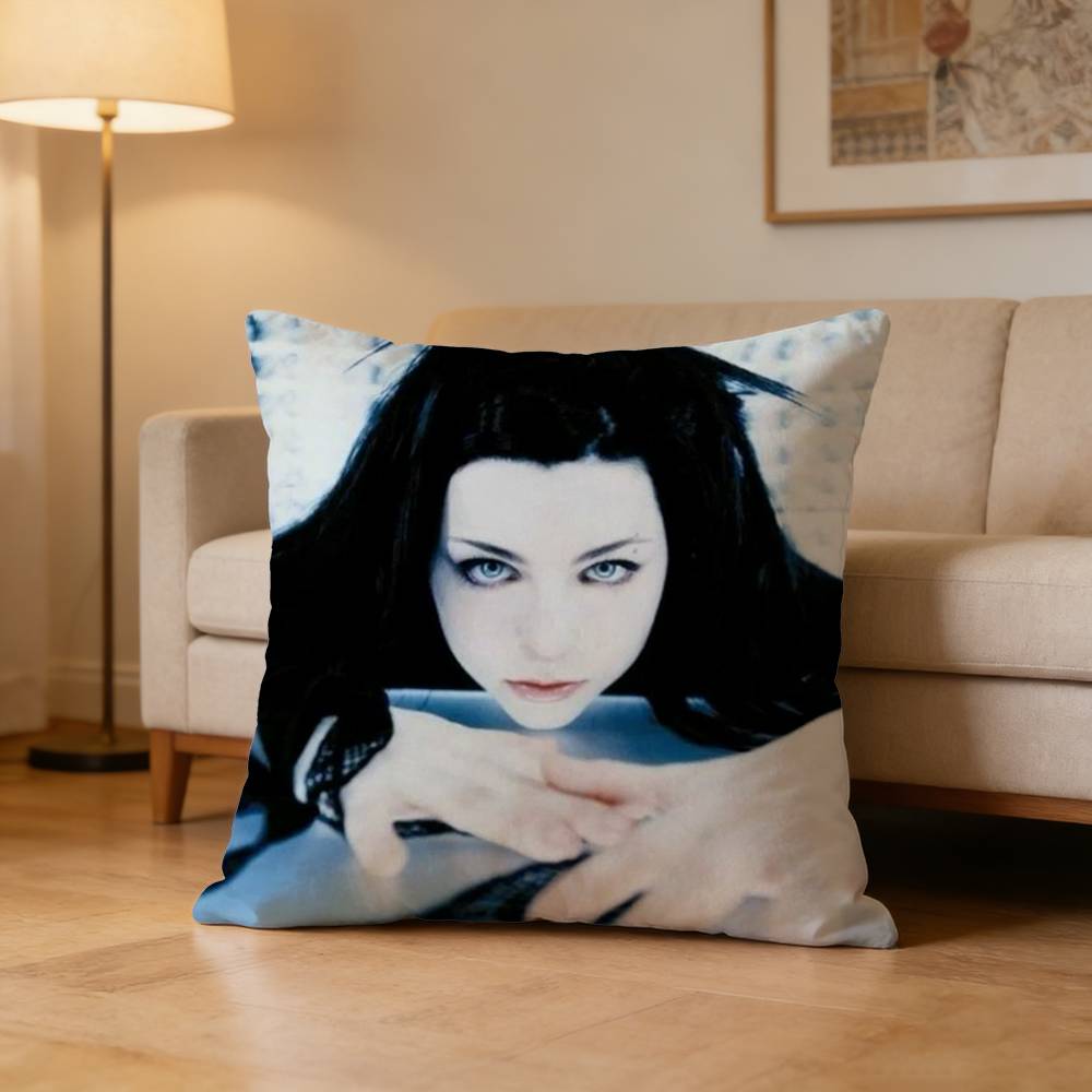 EEvanescence Fallen AAmy Lee Pillow Case Pattern Printed Pillowcase For Living Room Sofa Cushion Cover