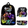 Luxury Novelty Cool Splatoon 3 3D Print 3pcs/Set Student School Bags Laptop Daypack Backpack Crossbody Lunch Bag Pencil Case