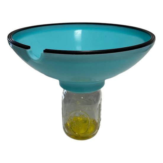 Grease Drainer High Heat Silicone Oil Separator for Pans Cans Multi-Purpose Kitchen Filter for Pasta Fruits Liquids