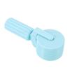 Rhinestone Painting Roller 3D Printed Art Pressing Roller Tool for Crafting Projects Striped Grip Cyan