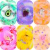 Cloud Slime Kit 12 Pack,With Stitch Rainbow Cake Strawberry Rose Slimes Charms,Fluffy Slime for Girls and Boys,Stress Relief Toy for Kids
