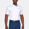 Under Armour Playoff 2.0 Golf Casual Sports Polo Shirt Men Tops White 1327037-107