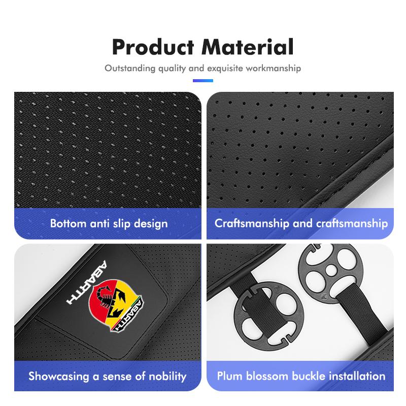 Car Seat Cover Protector Auto Seat Cushion Seat Back Cushion For Abarth FIAT 500 Ducato Stilo Palio UNO Astra Bravo Tipo