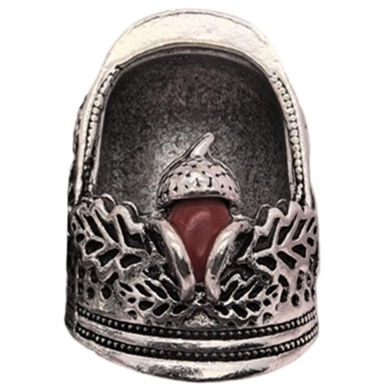 Sturdy Alloy Thimble Tool for Sewing and Crafting Enthusiasts Offering Open Designs Flexibility and Comfortable Fit