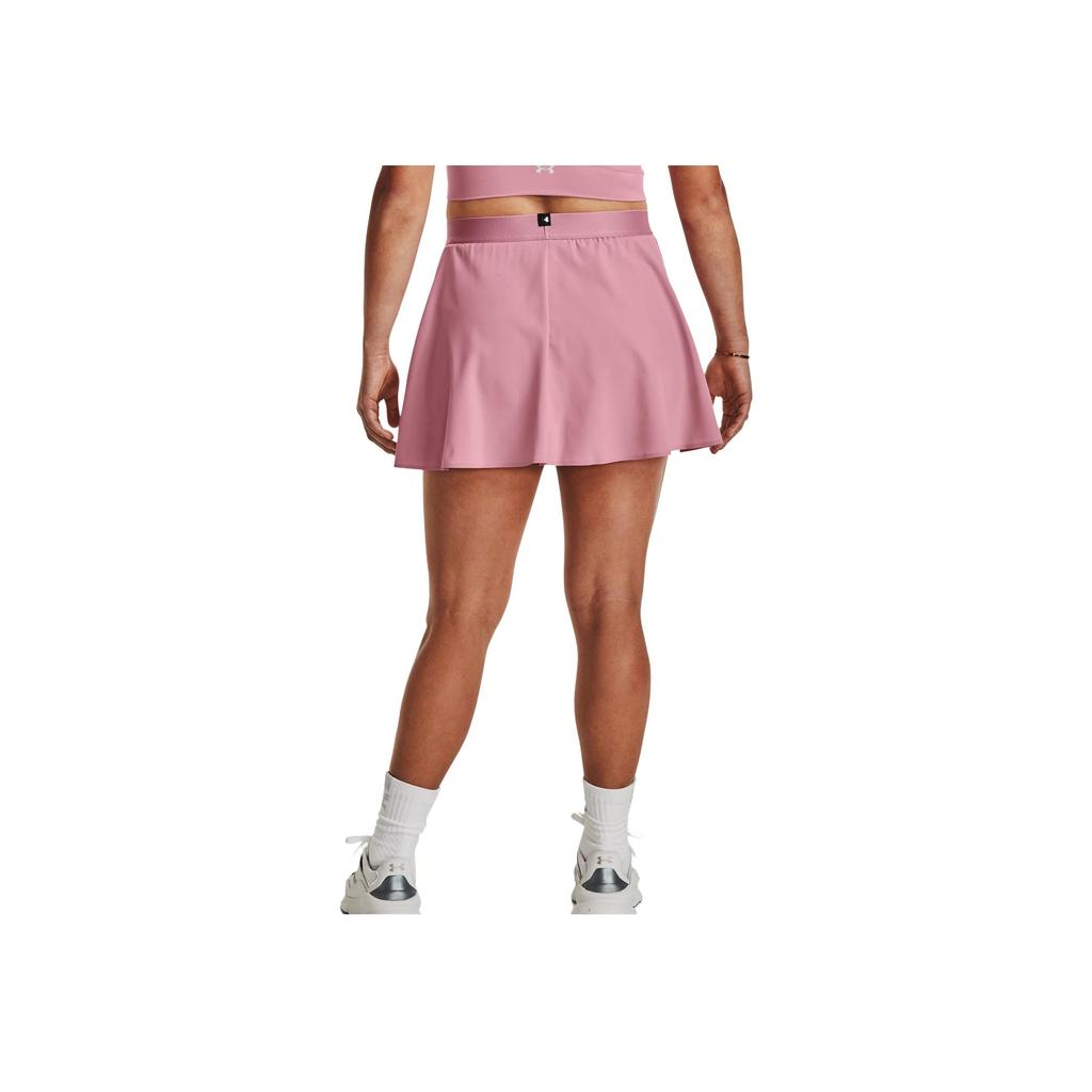 Under Armour Solid Color Pleated Sports Casual Skirt Women skirts Pink 1383582-697