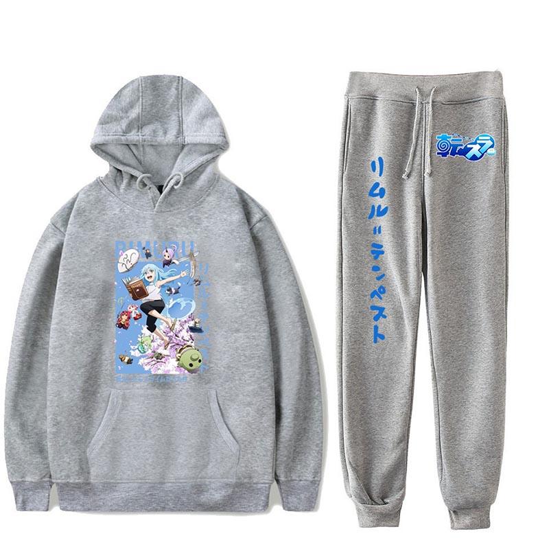 Girl Cartoon Long Sleeve Hoody Suit 