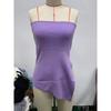European and American New Sexy Strapless Solid Split Tube Top Top Sexy Knitted Chest Wrap Top
