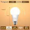 Tengyuan LED Bulbs, E26 Base, 9W (60W Equivalent), Warm White, 3000K, 900lm, Wide Beam Distribution, High Brightness, High Color Rendering, Energy