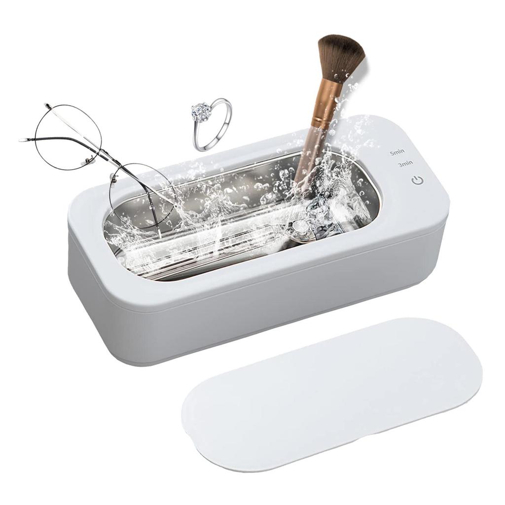 Ultrasonic Jewelry Cleaner, Professional 47kHz Ultrasonic Cleaner for Jewelry, Ring, Earring, Wristband, Retainer, Eyeglasses, Braces