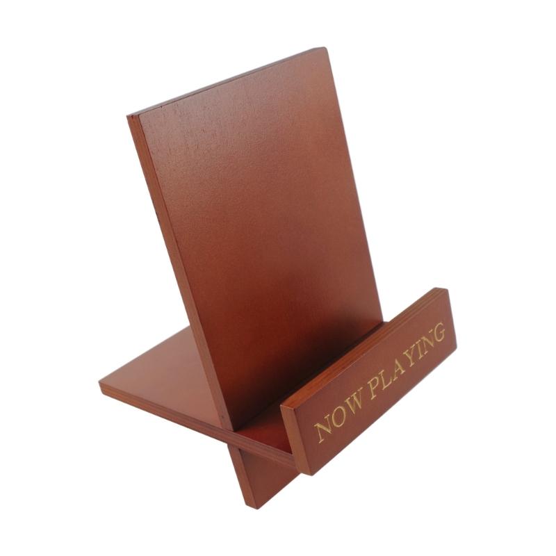 

Classical Wood Album Storage Rack Display Holder Stand Stores Up to 8/30 Records Essential