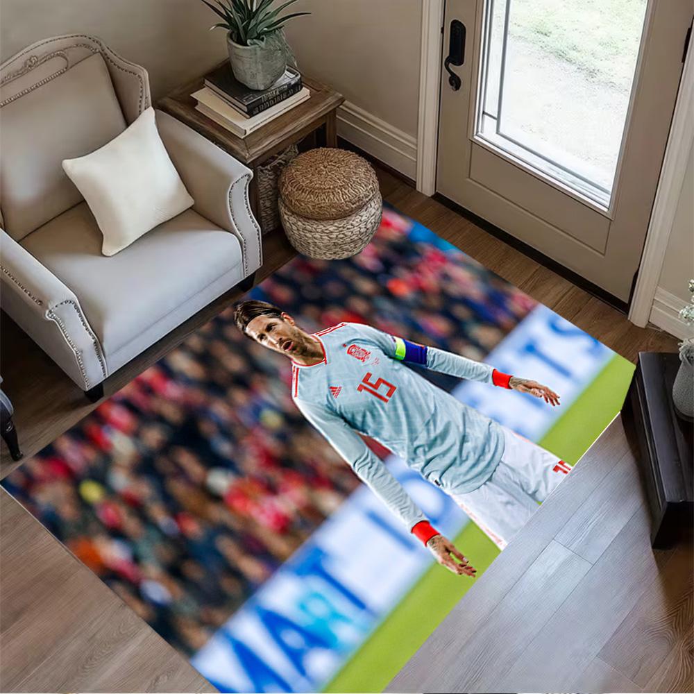 David De Gea Celebration Floor Mat Perfect for Entryway Study room Game Room Dining Room Anti-slip Rug Anime Office Decor Best for Christmas