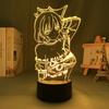 Night 3d Lights Boys Girls Fairy Tail Action Figure Fairy Lamp 16 Remote Colors