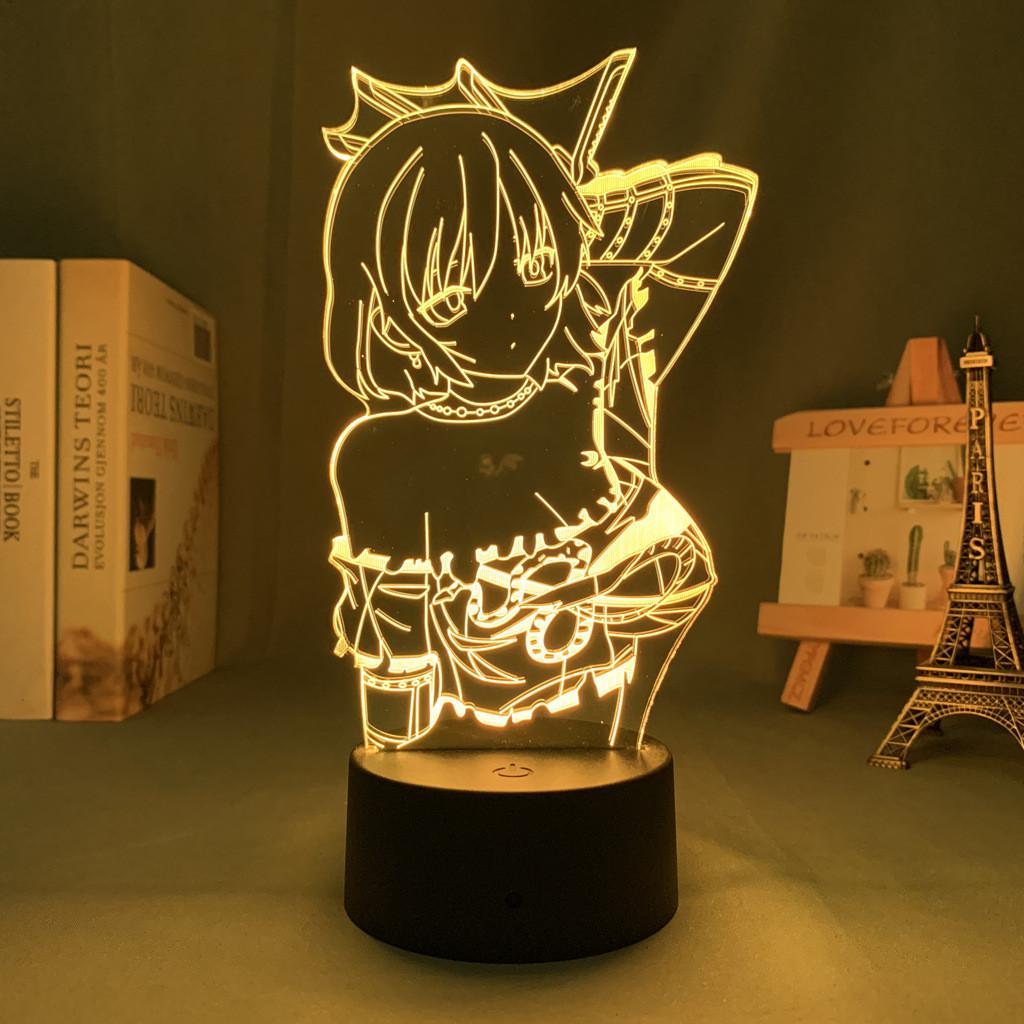 Night 3d Lights Boys Girls Fairy Tail Action Figure Fairy Lamp 16 Remote Colors