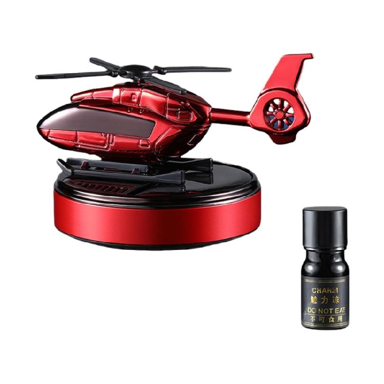 Propeller Car Dashboard Solar Auto Air Freshener Helicopter Car Perfumes Oil Diffuser Decoration Fragrances