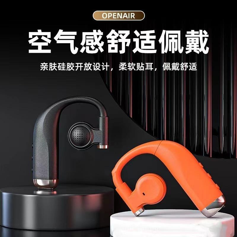 T19 New Ear-hanging Large-capacity Non-in-ear Business Left and Right Ear Wearing Bluetooth Headset Wireless Sports Universal