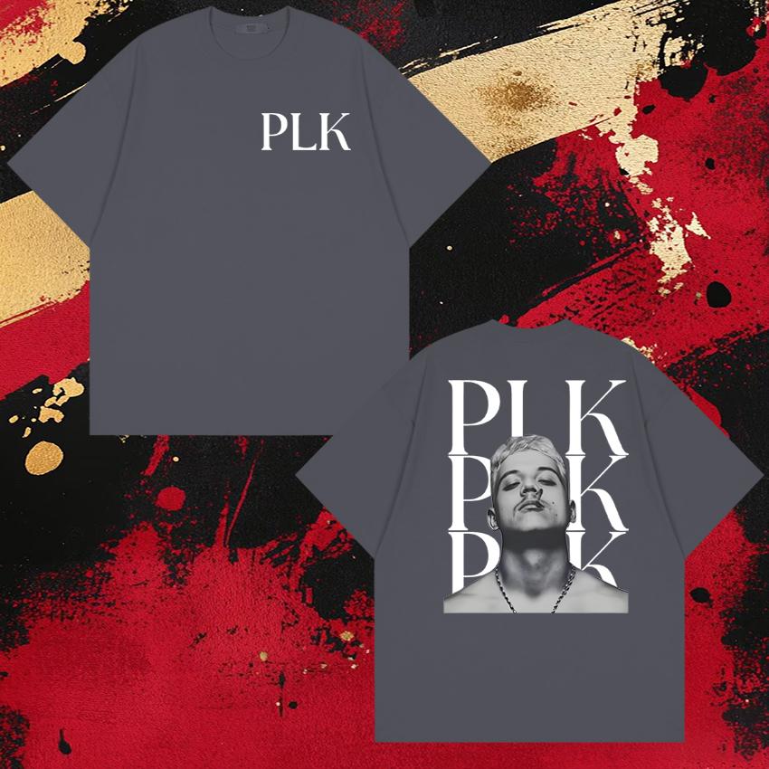 2026 New PLK Portrait Graphics Tour 2026 Double Sided Print Short Sleeve Tshirts Unisex WOMEN Oversized T Shirt Unisex Cotton Tops