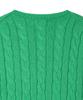 POLO RALPH LAUREN Cable Knit Cotton Sweater - Green