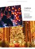 Nordic Style LED Star String Lights - Battery Operated, Cracked Design, Colorful Small Lights