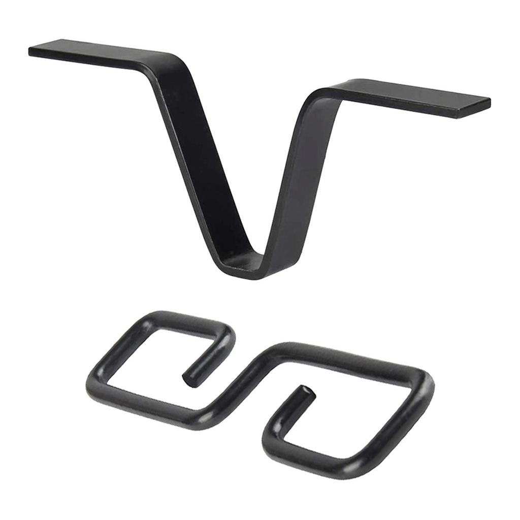 Rain Chain Gutter Adapter Hook V Adapter S Hook Standard Installation Replacement Durable Chain Gutter Downspout