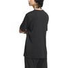 Adidas Contrast Chest Logo Crew Neck Basic Sports T-shirt Asia Sizing 'Black' JJ0621
