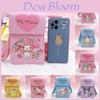 Kurumi Pc Dog Pudding Magnetic Buckle Single Shoulder Crossbody Phone Bag Cartoon Kurumi Twins New Year Red Envelope