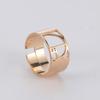 Fibonacci Spiral Golden Ratio Rings for Women Men Sacred Math Geometry Stainless Steel Adjustable Finger Ring Jewelry Gifts