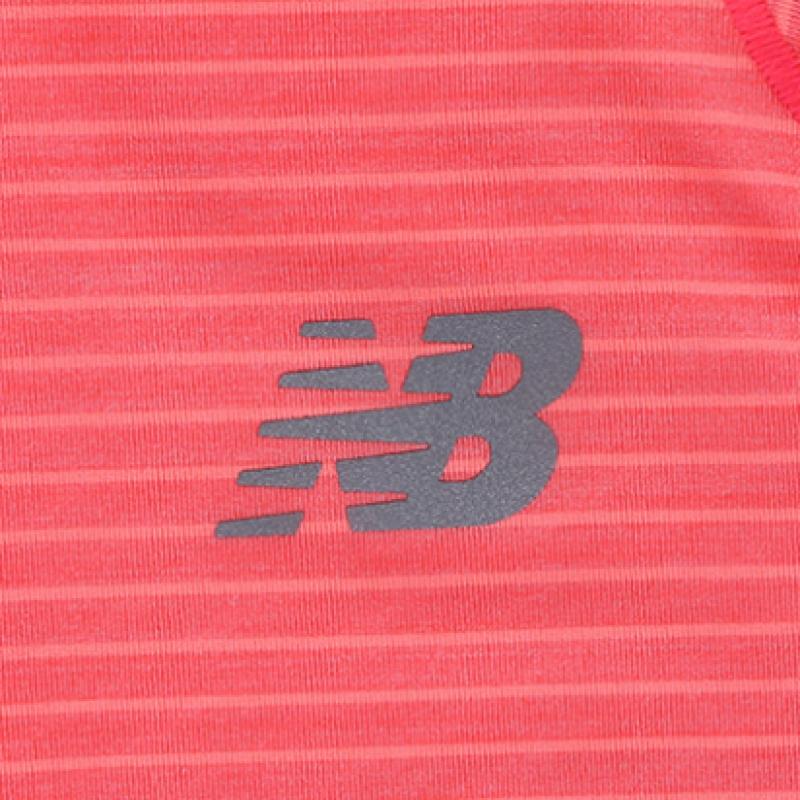 New Balance Women S Short Sleeve Tee Pink