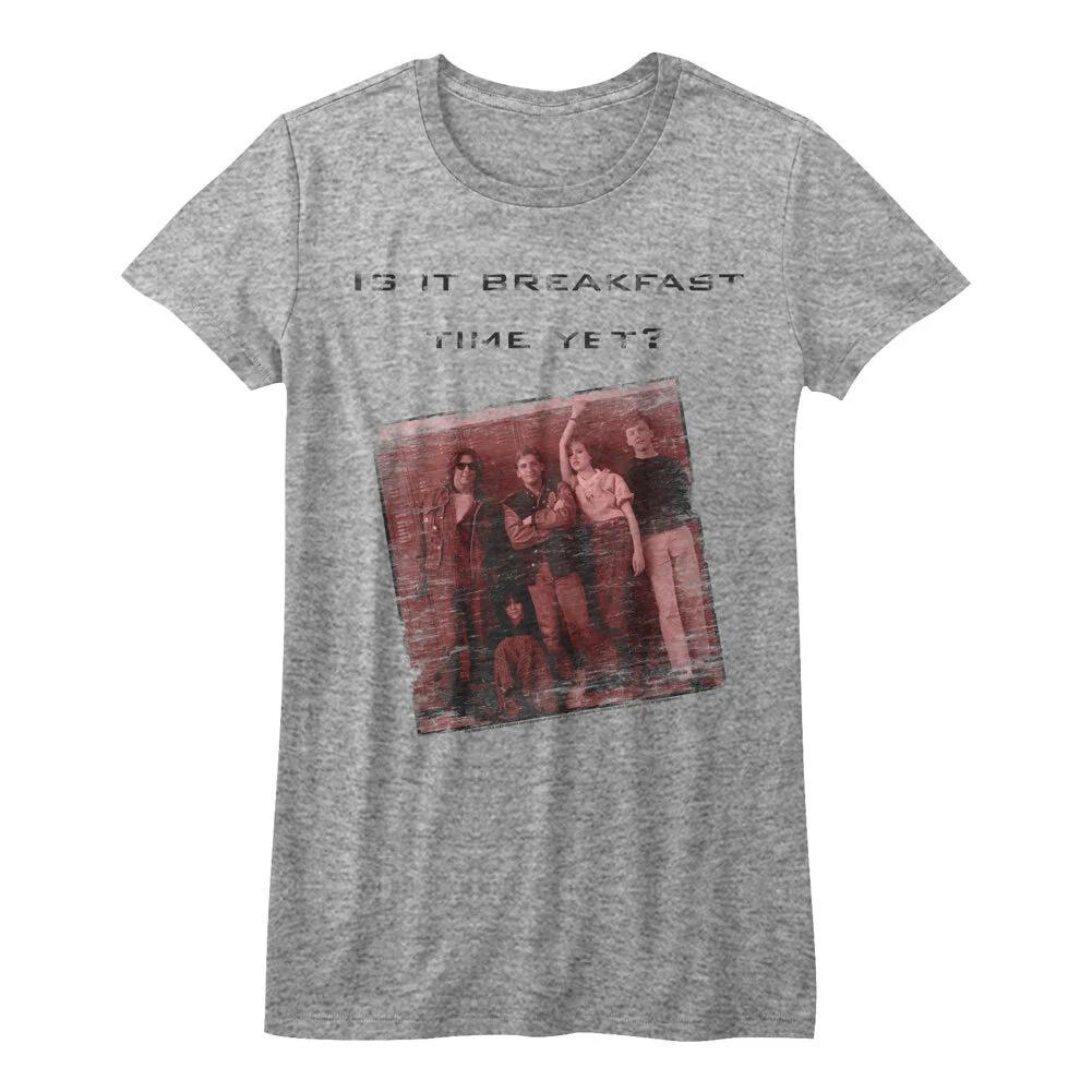The Breakfast Club Is It Breakfast Time Yet Women s Fitted T Shirt Movie M