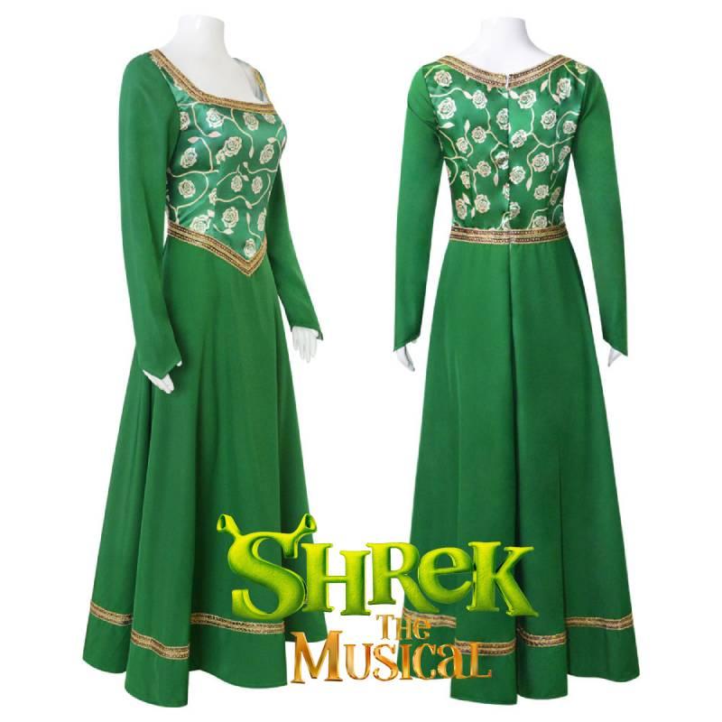 Shrek Princess Fiona Costume For Halloween Cosplay