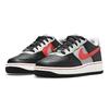 NBA X Nike Air Force 1 07 LV8 EMB GS 75th Anniversary - Trail Blazers Kids Sneakers Black Grey-Fog Sail DJ9993-001