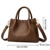 Large Capacity Tote Bag, Casual Shoulder Bag with Side Pocket, Single Shoulder Bag, Elegant Crossbody Bag