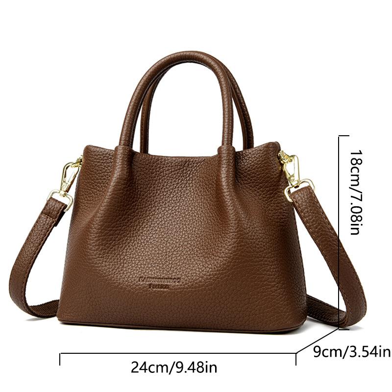 Large Capacity Tote Bag, Casual Shoulder Bag with Side Pocket, Single Shoulder Bag, Elegant Crossbody Bag
